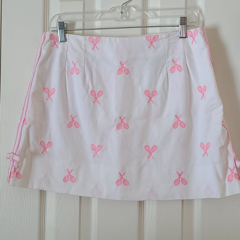 Lilly Pulitzer white skirt